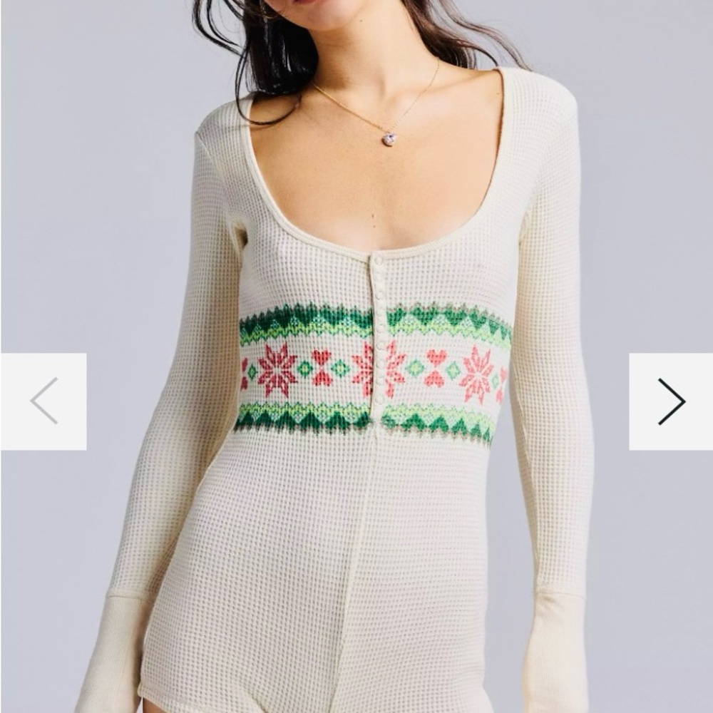 Out from Under Fairisle romper!